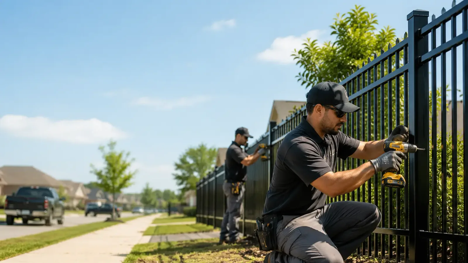 Metal Fence Installation in Saranac, NY